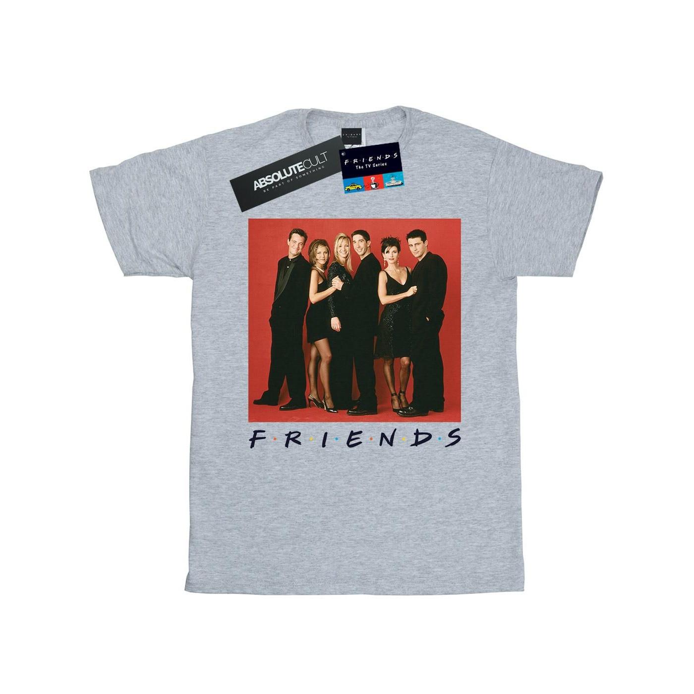 Group Photo Formal Tshirt Damen Grau S von Friends