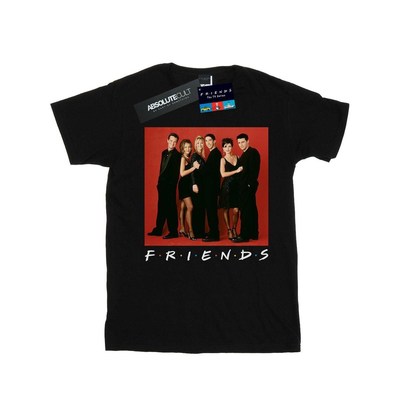 Group Photo Formal Tshirt Herren Schwarz 3XL von Friends