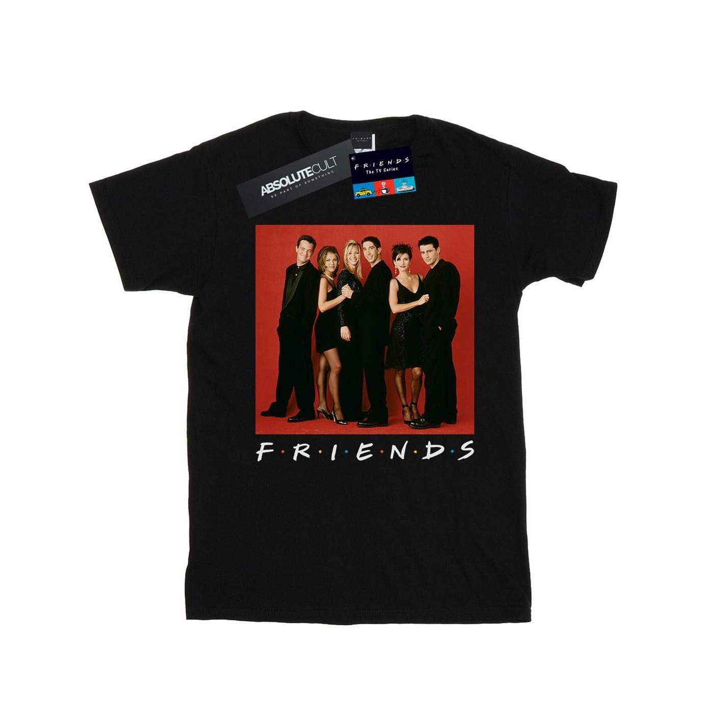 Group Photo Formal Tshirt Mädchen Schwarz 152-158 von Friends