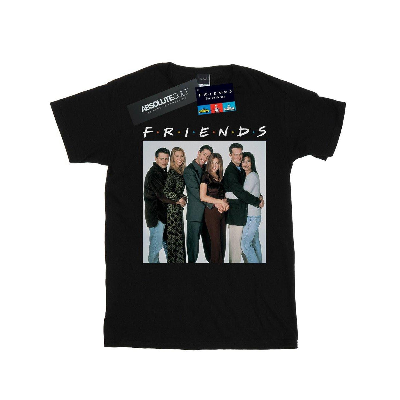 Group Photo Hugs Tshirt Damen Schwarz 3XL von Friends