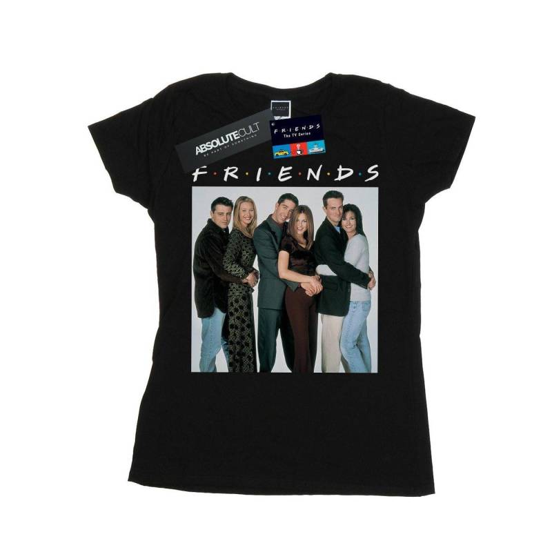 Group Photo Hugs Tshirt Damen Schwarz S von Friends