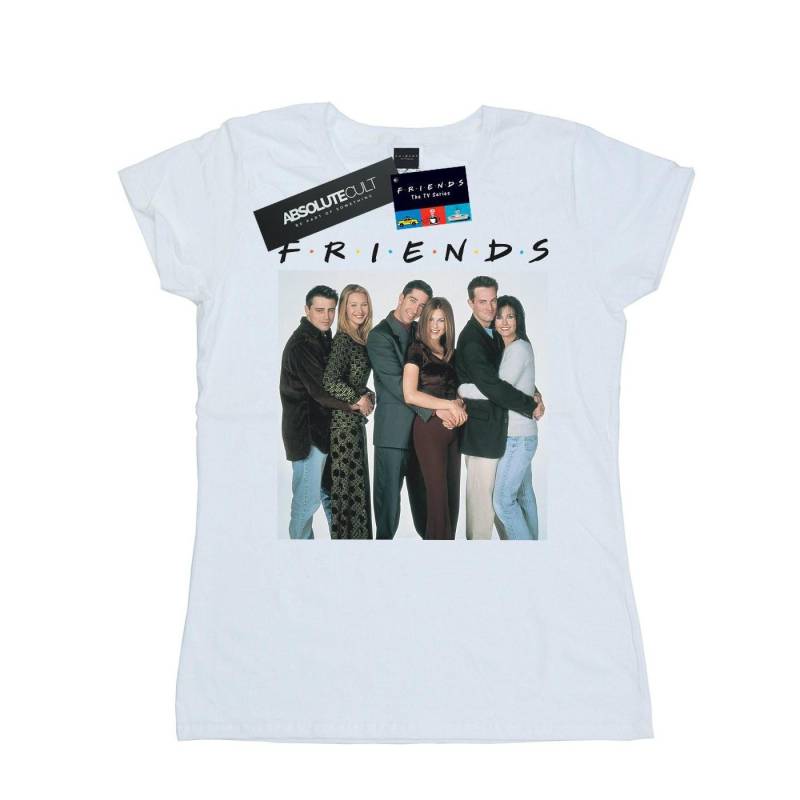 Group Photo Hugs Tshirt Damen Weiss M von Friends