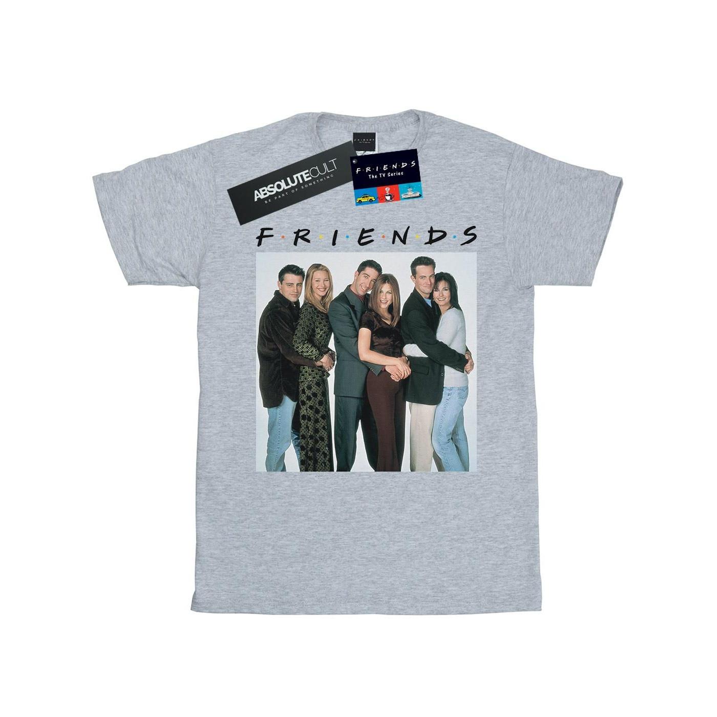 Group Photo Hugs Tshirt Herren Grau 3XL von Friends