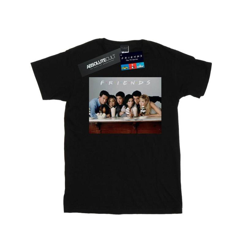 Group Photo Milkshakes Tshirt Damen Schwarz 3XL von Friends