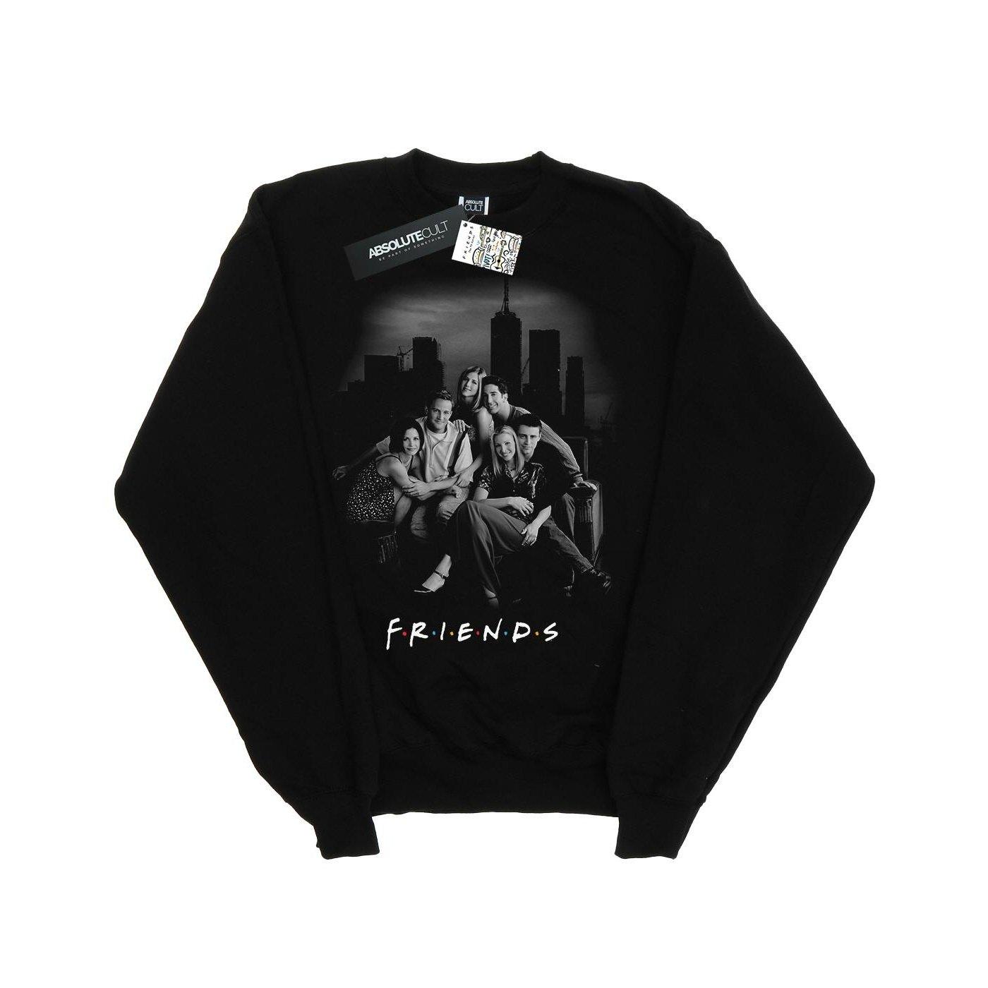 Group Photo Skyline Sweatshirt Damen Schwarz L von Friends