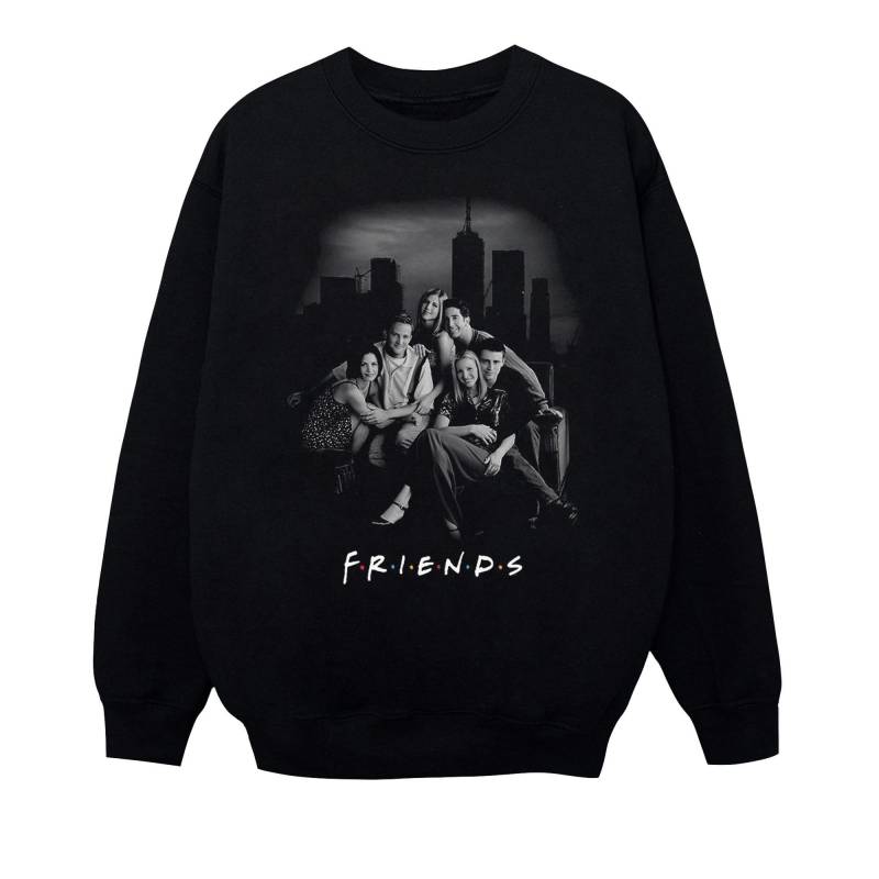 Group Photo Skyline Sweatshirt Mädchen Schwarz 116 von Friends