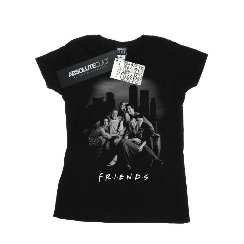 Group Photo Skyline Tshirt Damen Schwarz XXL von Friends