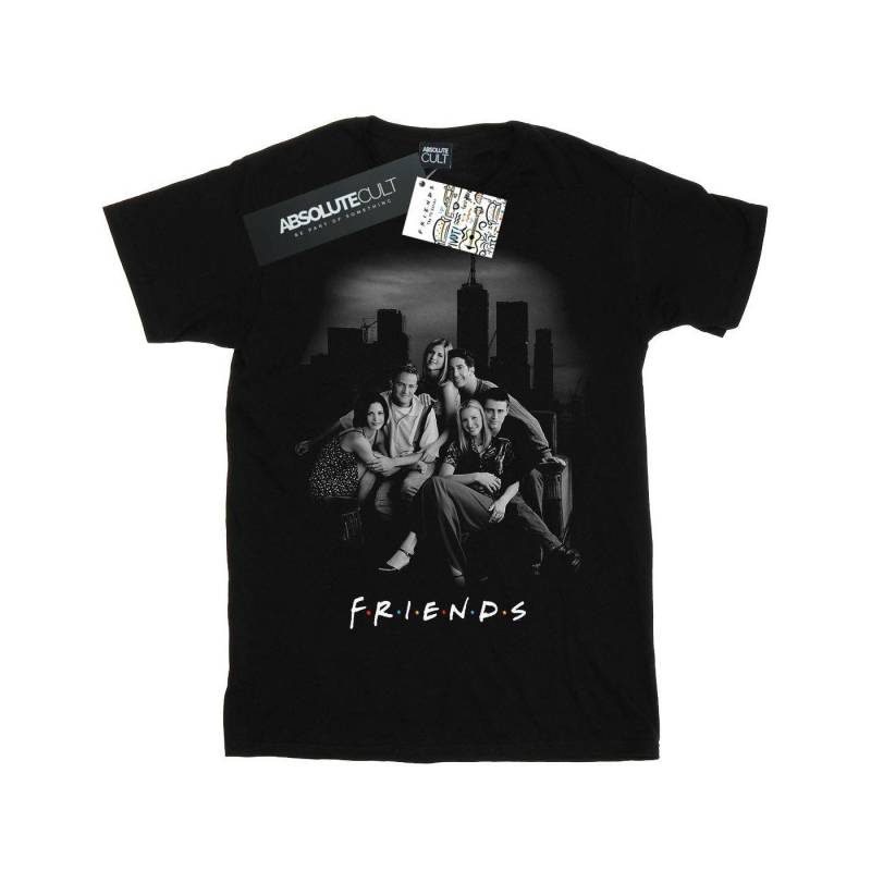 Group Photo Skyline Tshirt Herren Schwarz XL von Friends