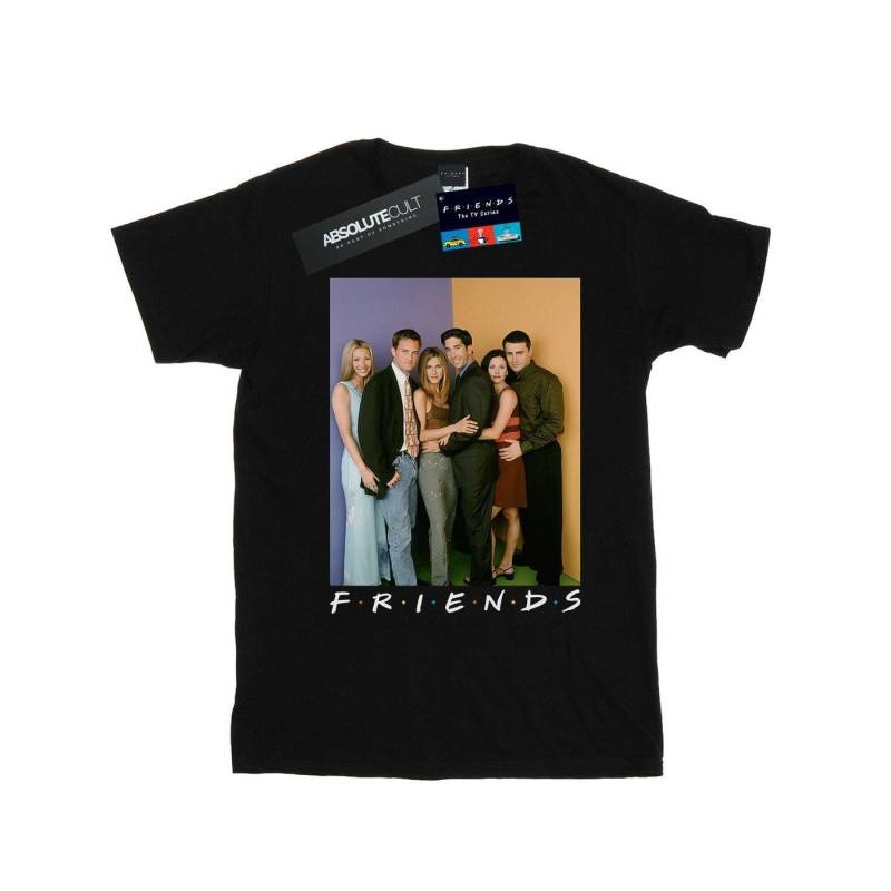 Group Photo Tshirt Herren Schwarz 3XL von Friends