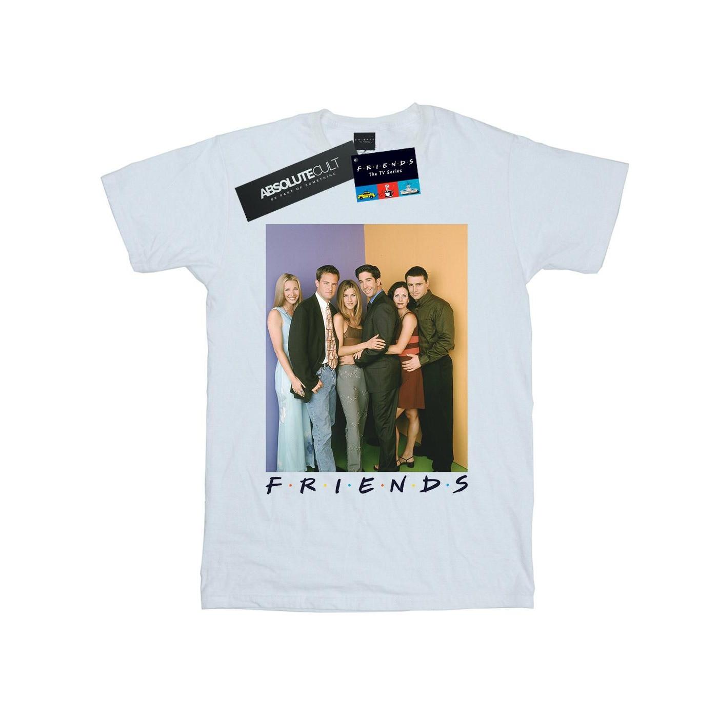 Group Photo Tshirt Jungen Weiss 128 von Friends