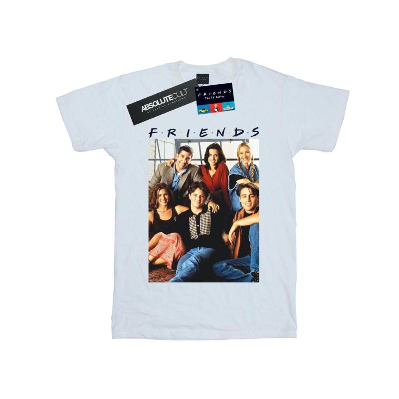 Friends - TShirt, 116, Weiss von Friends