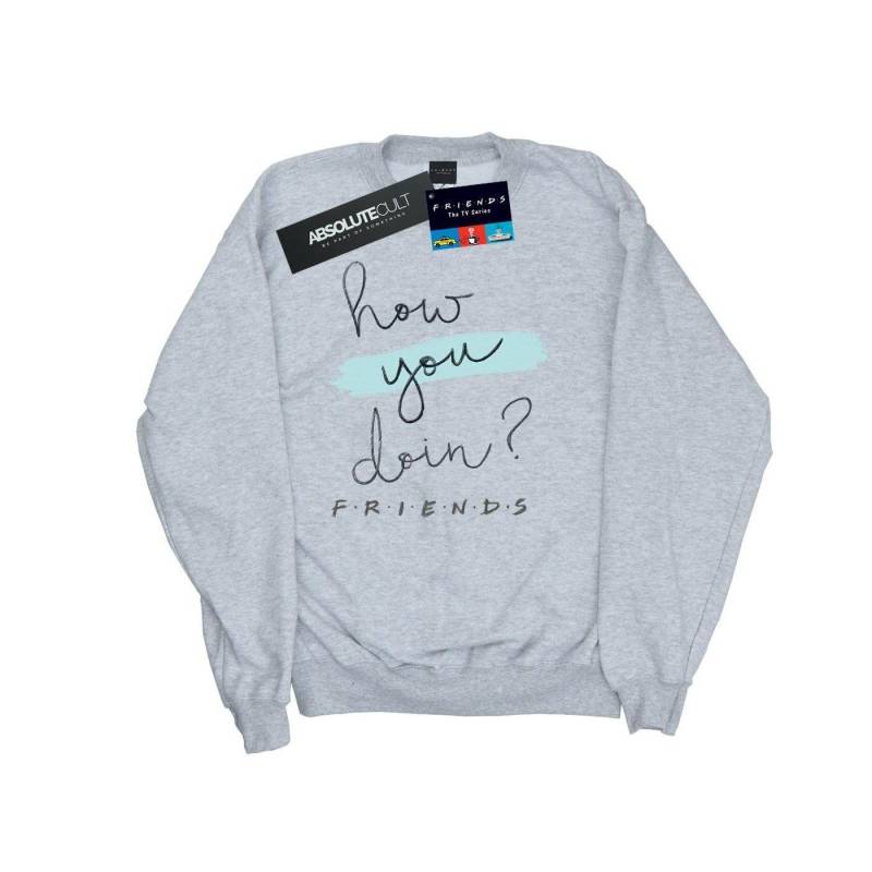 How You Doin? Handwriting Sweatshirt Herren Grau 3XL von Friends