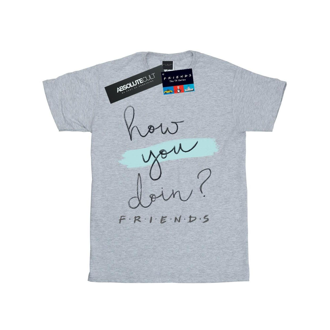 How You Doin? Handwriting Tshirt Herren Grau 3XL von Friends