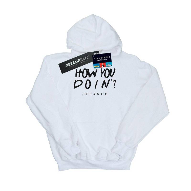 How You Doin? Kapuzenpullover Damen Weiss S von Friends