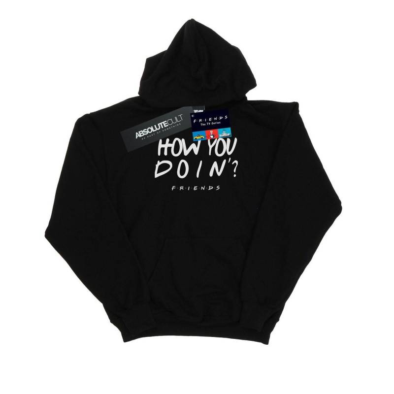 How You Doin? Kapuzenpullover Herren Schwarz S von Friends