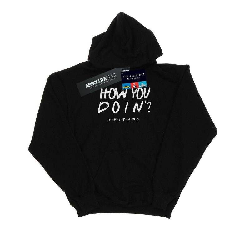 How You Doin? Kapuzenpullover Jungen Schwarz 116 von Friends