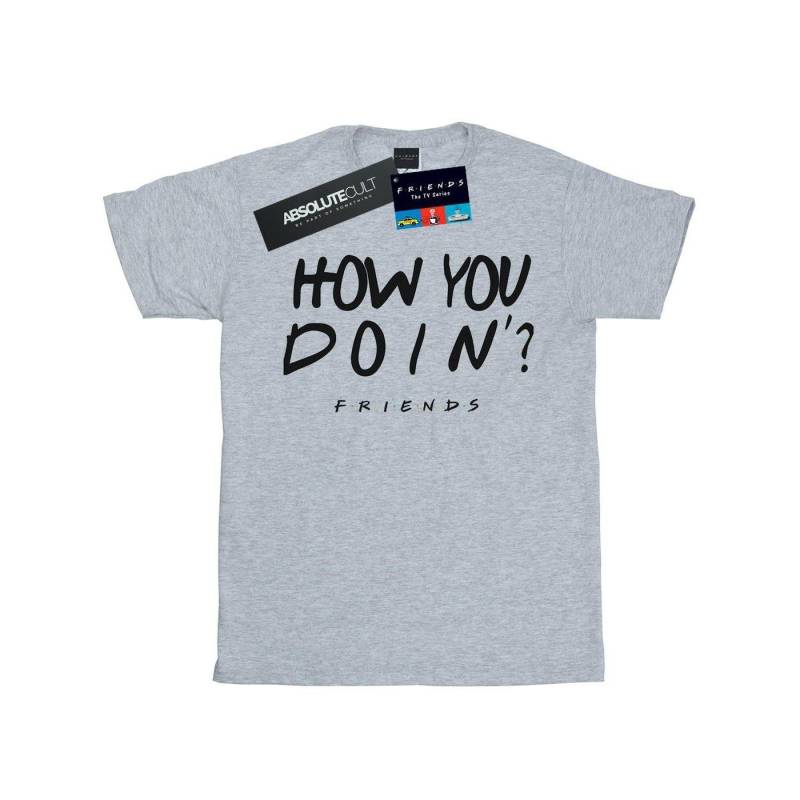 How You Doin? Tshirt Mädchen Grau 116 von Friends