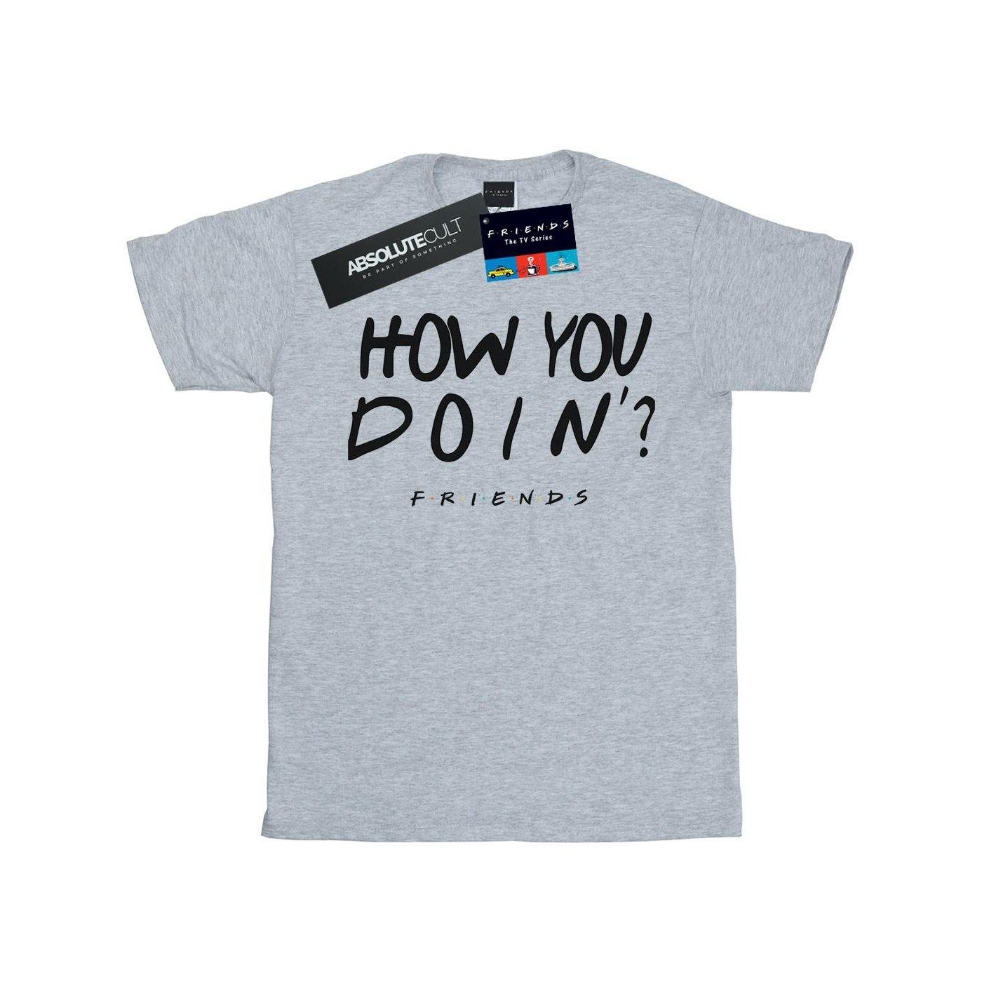 How You Doin? Tshirt Mädchen Grau 128 von Friends