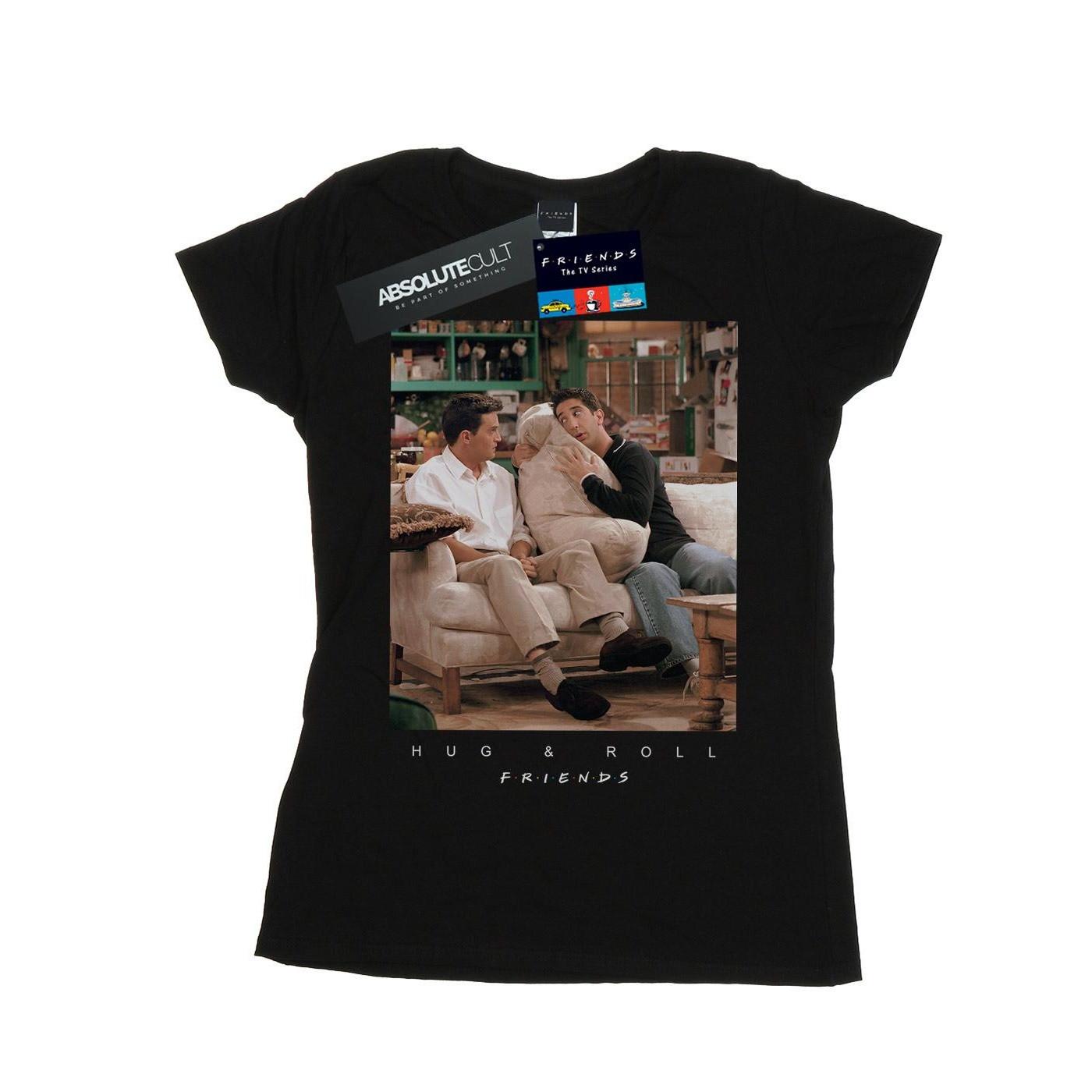 Hug And Roll Tshirt Damen Schwarz XXL von Friends