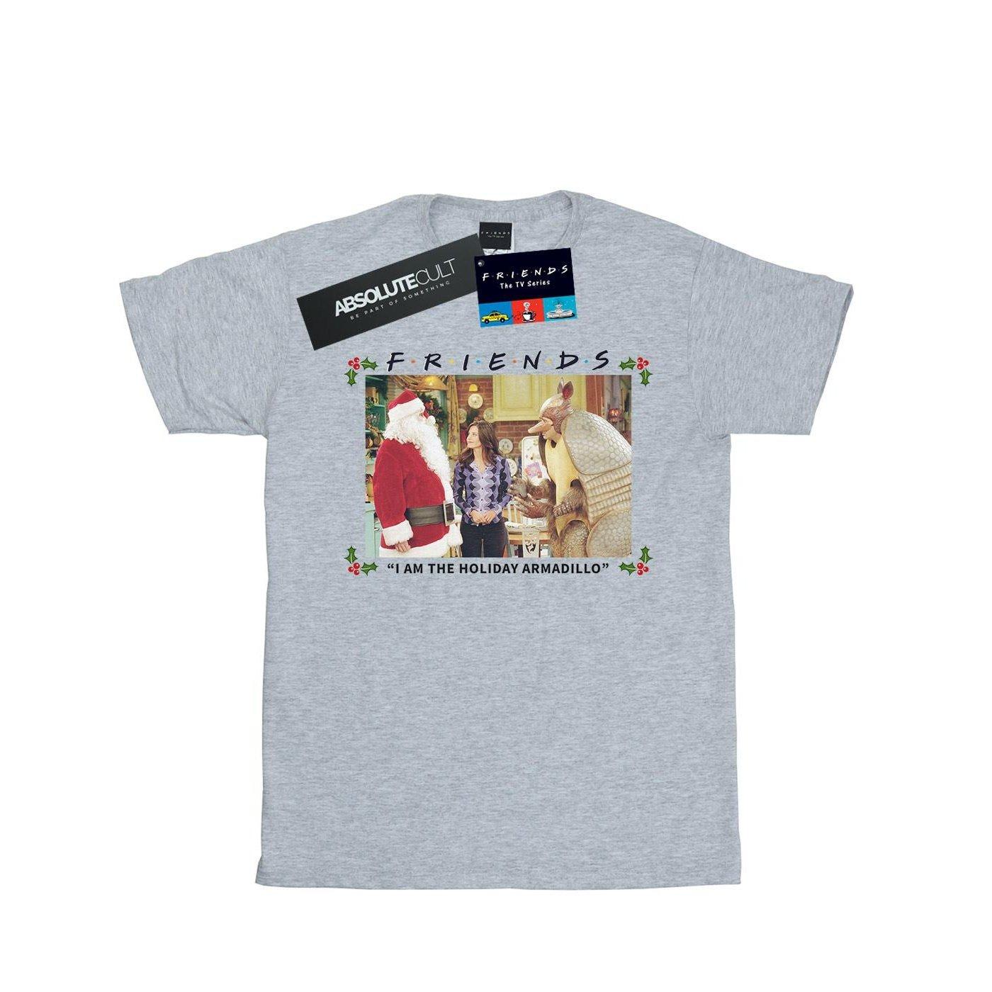 I Am The Holiday Armadillo Tshirt Jungen Grau 128 von Friends