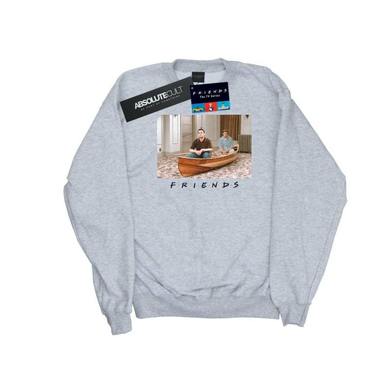 Joey And Chandler Boat Sweatshirt Herren Grau L von Friends