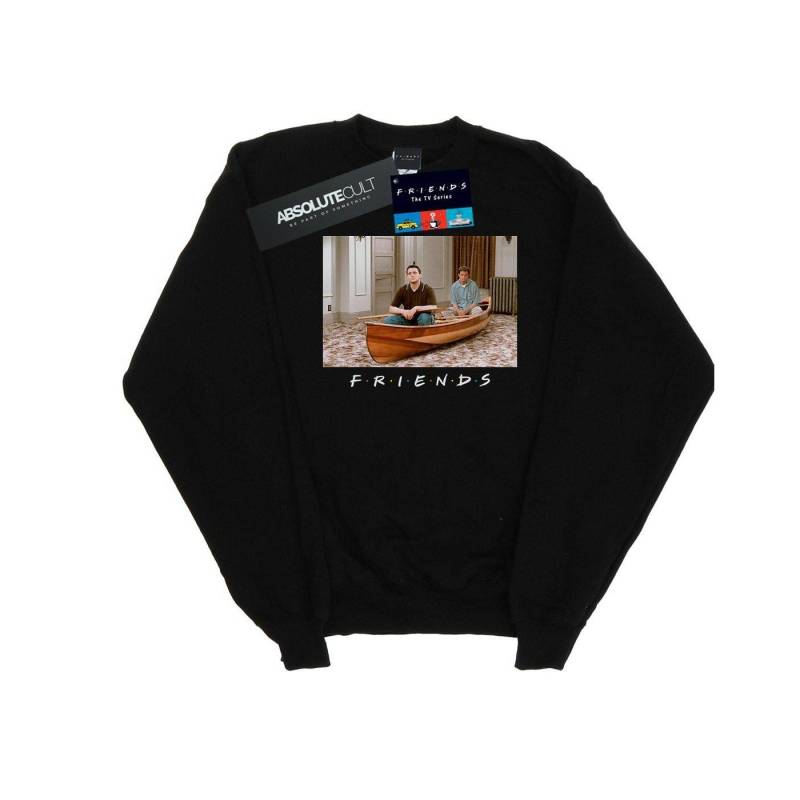 Joey And Chandler Boat Sweatshirt Herren Schwarz S von Friends