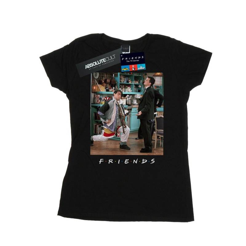 Friends - Lunges TShirt, für Damen, Schwarz, Größe XXL von Friends