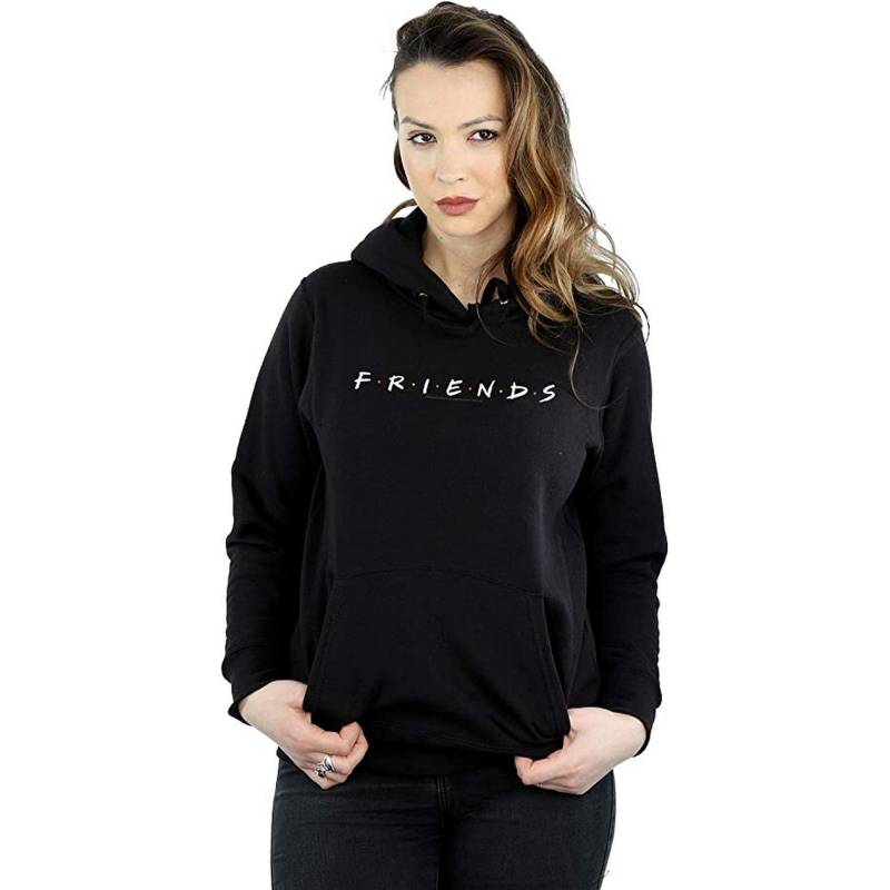 Friends - Kapuzenpullover, für Damen, Schwarz, Größe L von Friends