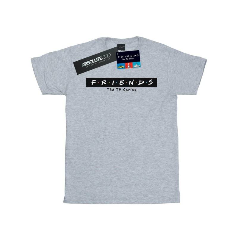 Logo Block Tshirt Jungen Grau 152-158 von Friends