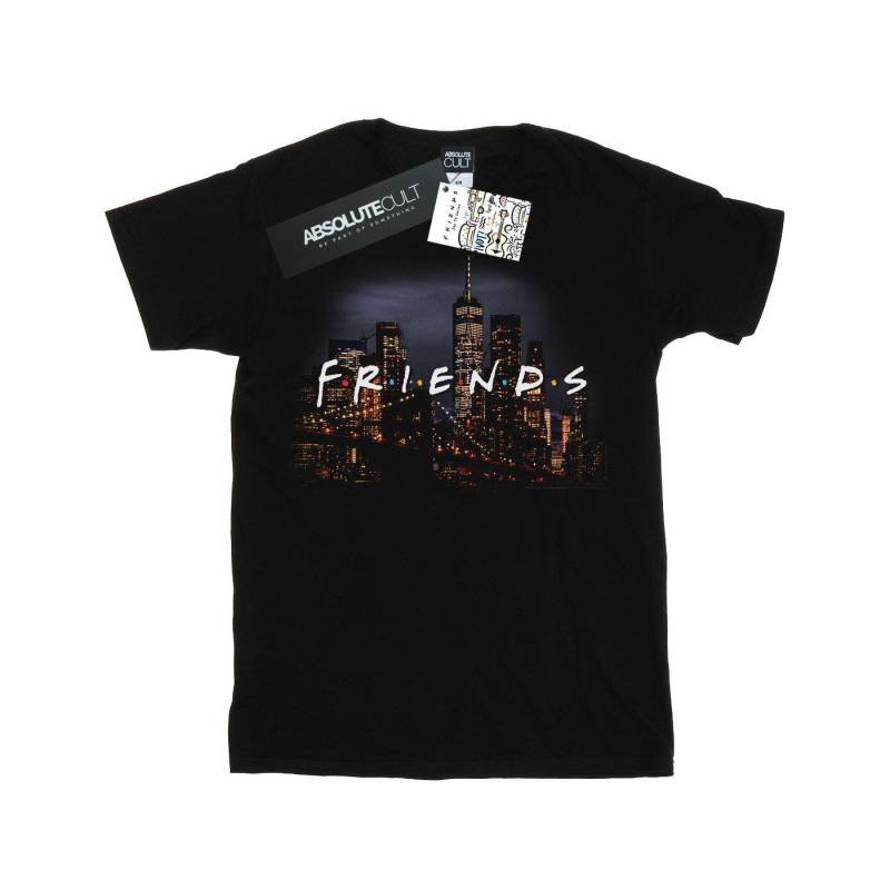 Logo Skyline Tshirt Damen Schwarz 4XL von Friends