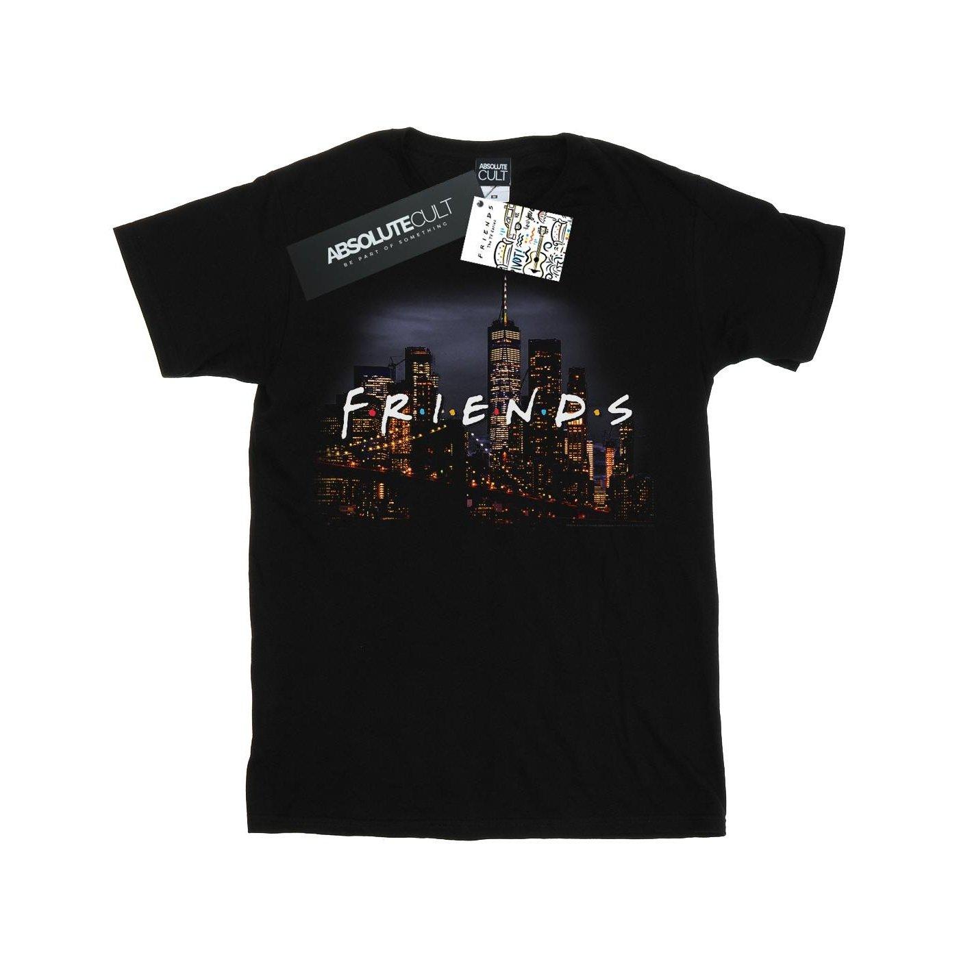 Logo Skyline Tshirt Herren Schwarz 5XL von Friends