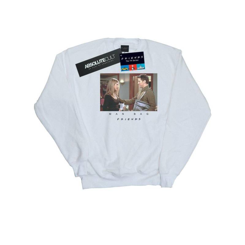 Man Bag Sweatshirt Jungen Weiss 116 von Friends