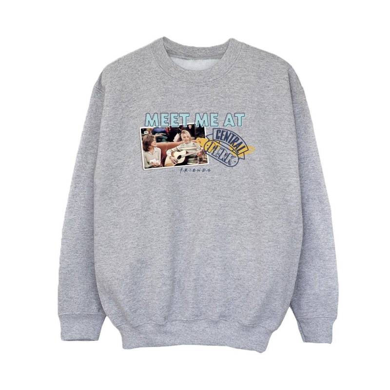 Meet Me At Central Perk Sweatshirt Jungen Grau 152-158 von Friends