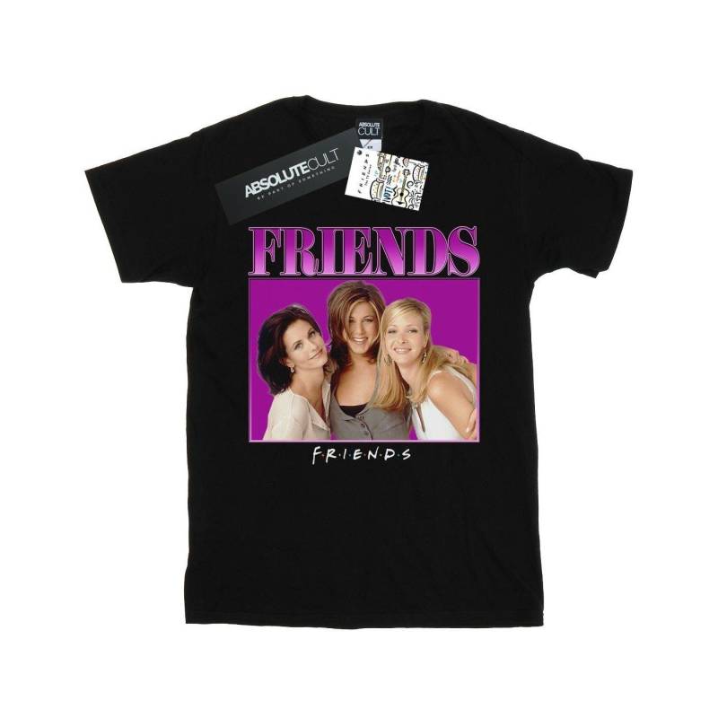 Monica Rachel Phoebe Homage Tshirt Damen Schwarz 3XL von Friends