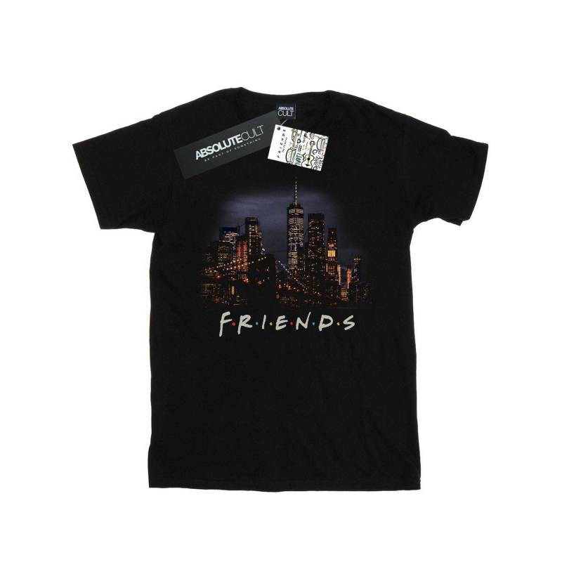 Night Skyline Tshirt Damen Schwarz 5XL von Friends