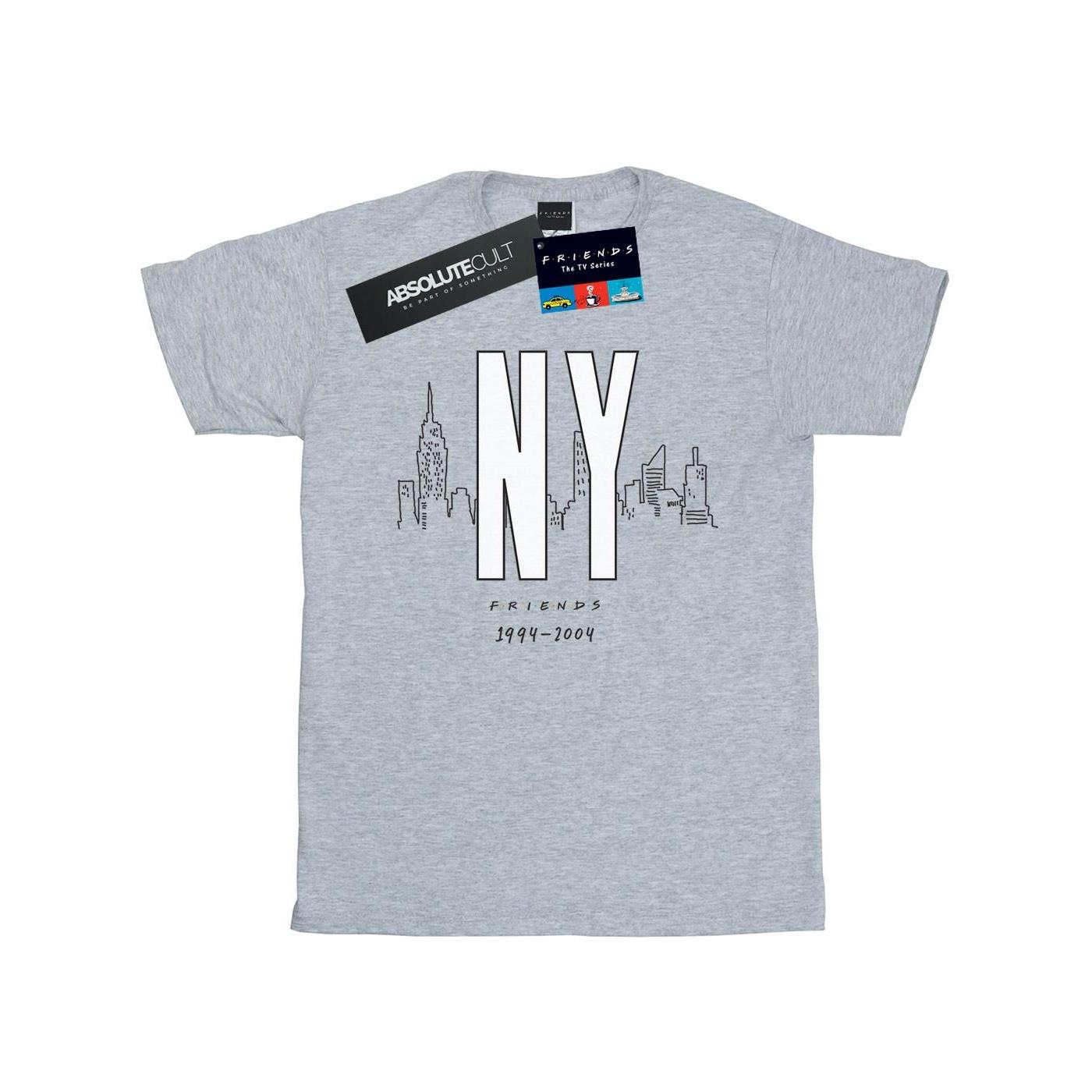 Ny City Tshirt Damen Grau 3XL von Friends