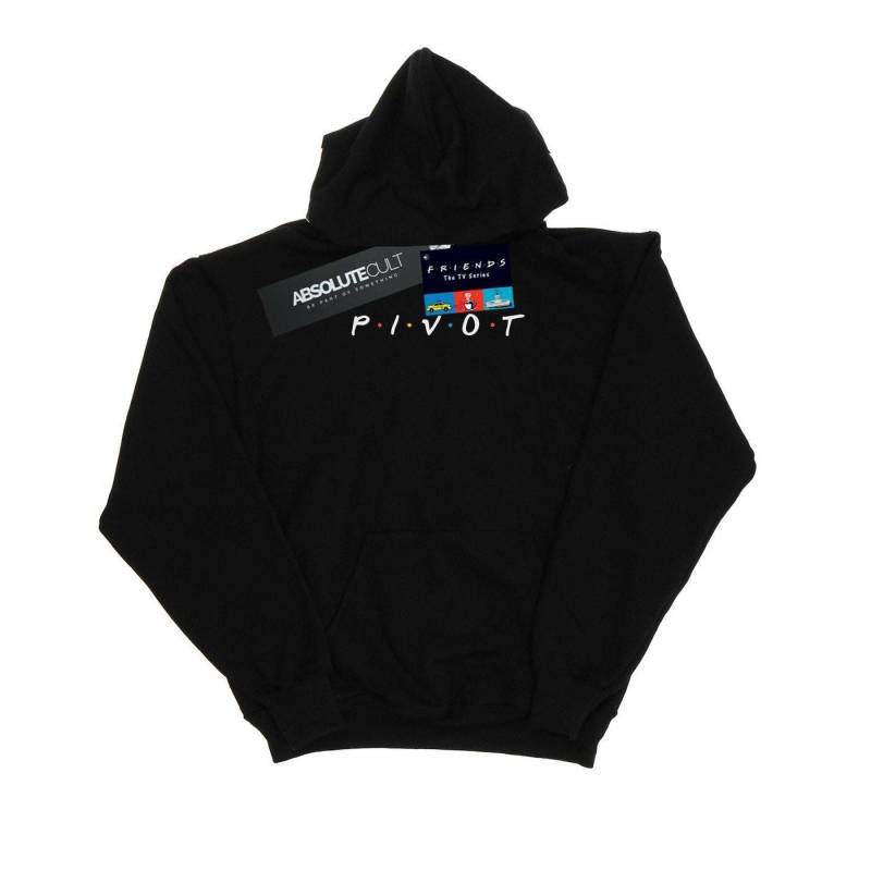 Pivot Logo Kapuzenpullover Damen Schwarz L von Friends