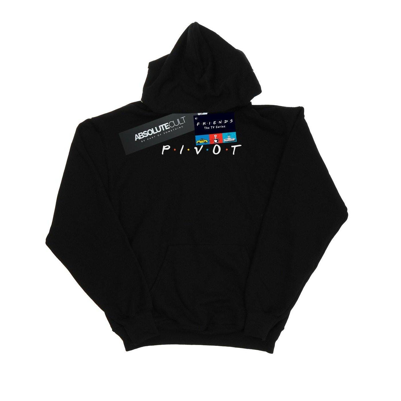 Pivot Logo Kapuzenpullover Jungen Schwarz 128 von Friends