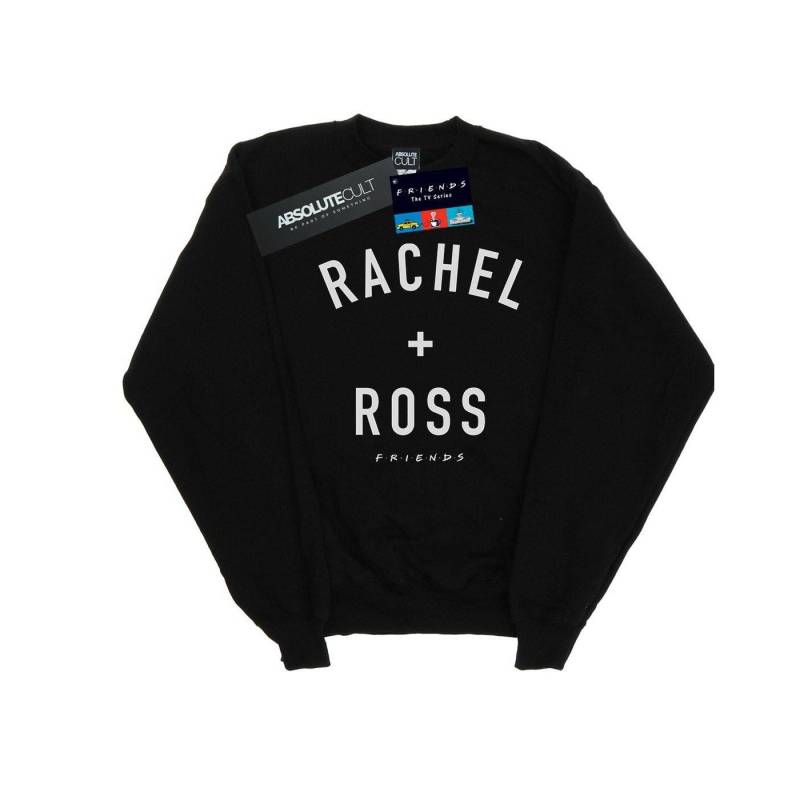 Rachel And Ross Text Sweatshirt Mädchen Schwarz 116 von Friends