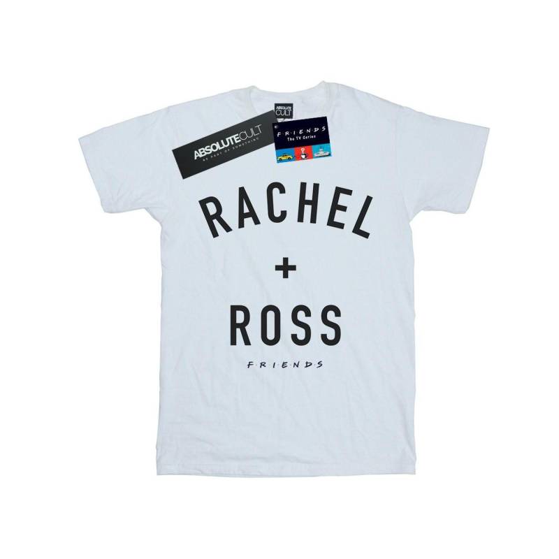 Rachel And Ross Text Tshirt Damen Weiss M von Friends