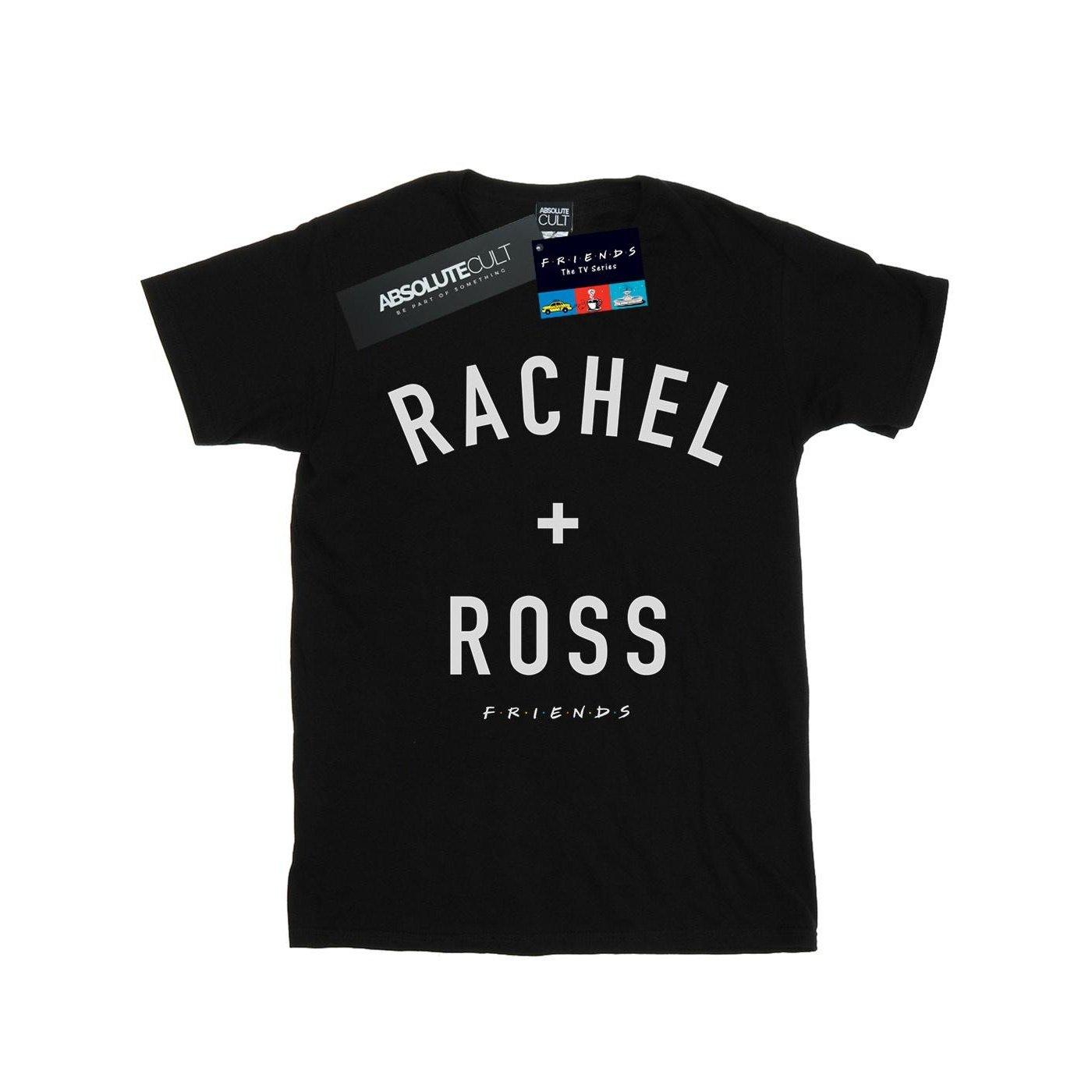 Rachel And Ross Text Tshirt Herren Schwarz 3XL von Friends