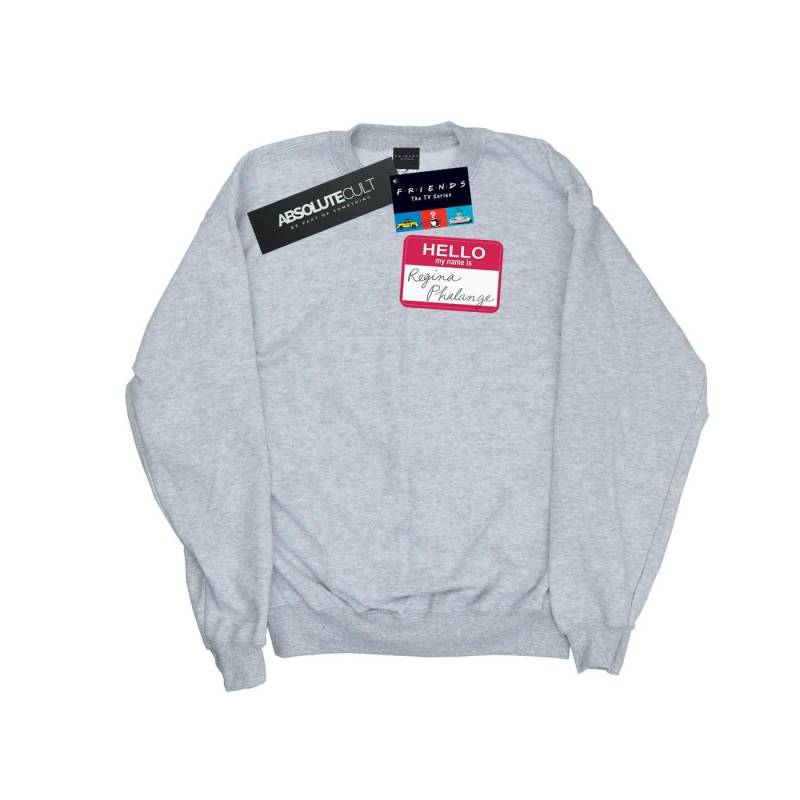 Regina Phalange Name Tag Sweatshirt Mädchen Grau 128 von Friends