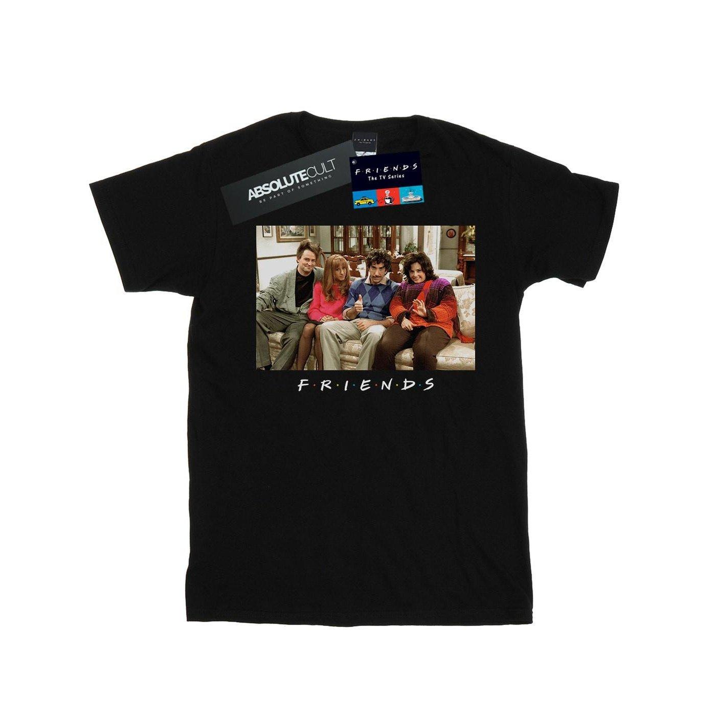 Retrospective Still Tshirt Damen Schwarz S von Friends