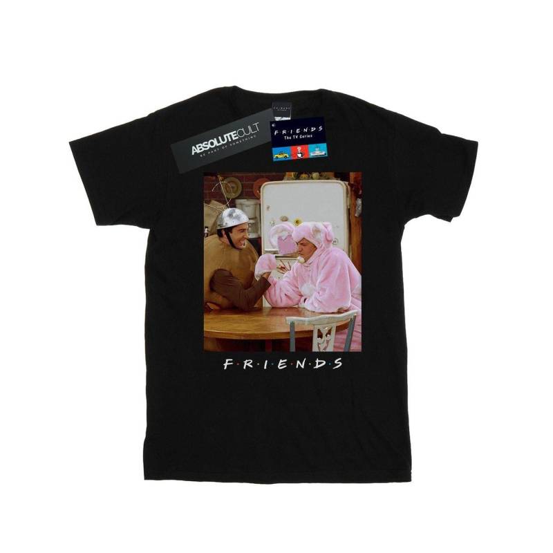 Ross And Chandler Arm Wrestling Tshirt Damen Schwarz 3XL von Friends