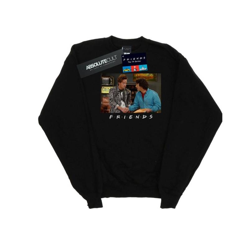 Ross And Chandler Handshake Sweatshirt Jungen Schwarz 128 von Friends