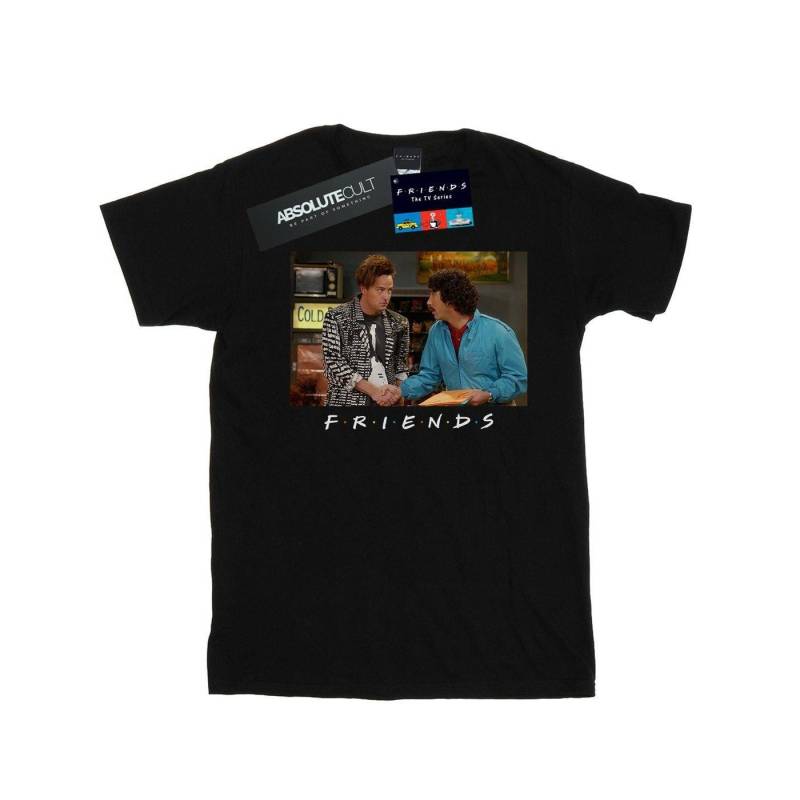 Ross And Chandler Handshake Tshirt Damen Schwarz 3XL von Friends