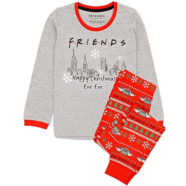 Schlafanzug Weihnachtliches Design Jungen Grau 152 von Friends