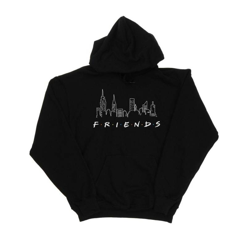 Skyline Logo Kapuzenpullover Jungen Schwarz 104 von Friends