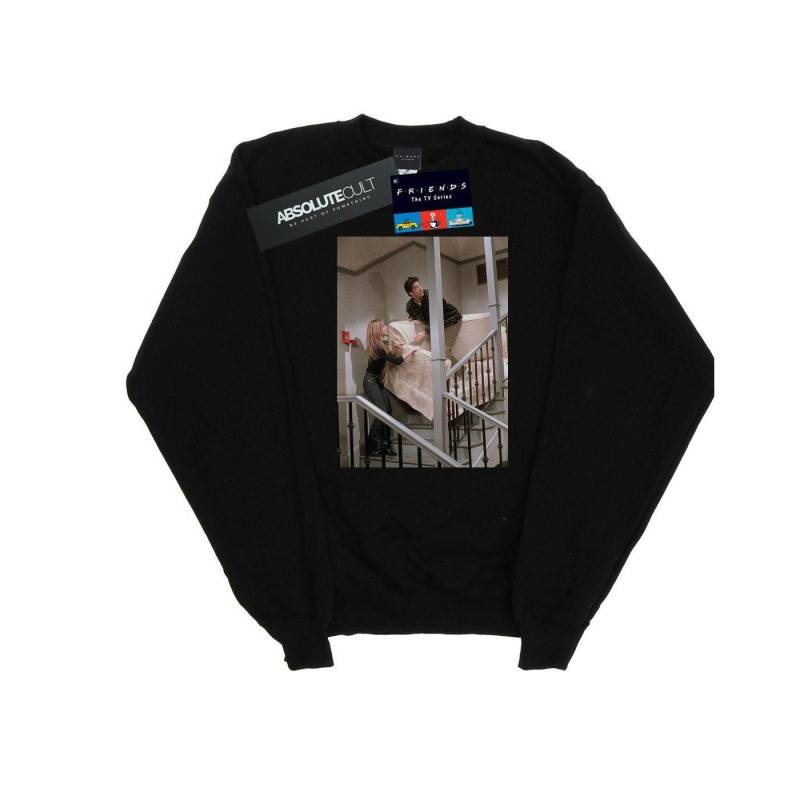 Sofa Stairs Photo Sweatshirt Herren Schwarz 4XL von Friends