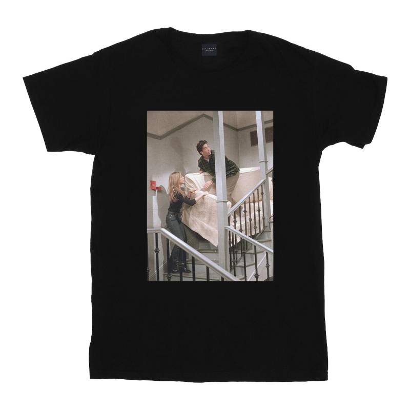 Sofa Stairs Photo Tshirt Jungen Schwarz 116 von Friends